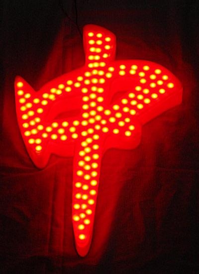 學(xué)校樓頂發(fā)光大字|學(xué)校樓頂LED字|廣州學(xué)校標(biāo)識(shí)標(biāo)牌